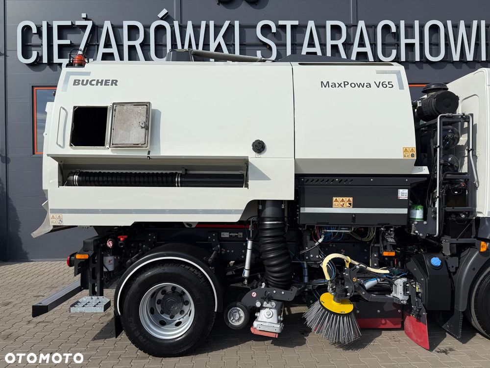 Volvo FL 15.250 Euro 6 // zamiatarka JOHNSTON VT652 //  BUCHER // odkurzacz , polewaczka - 10