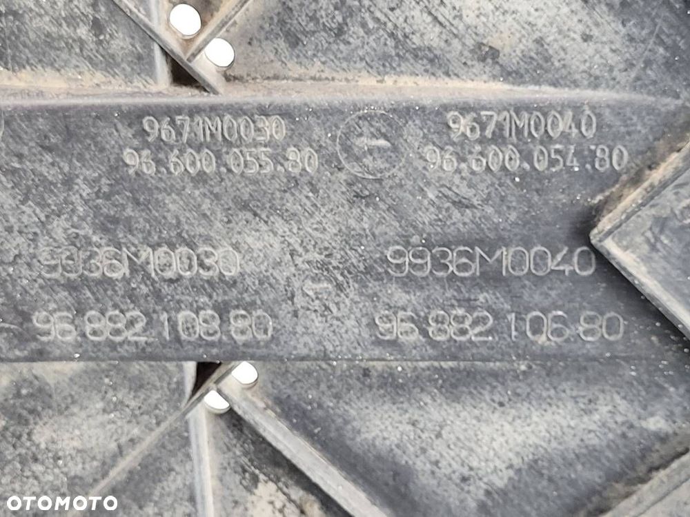 OSŁONA POD ZDERZAK PRZÓD CITROEN C4 GRAND PICASSO I 9660005580 9688210680 - 9