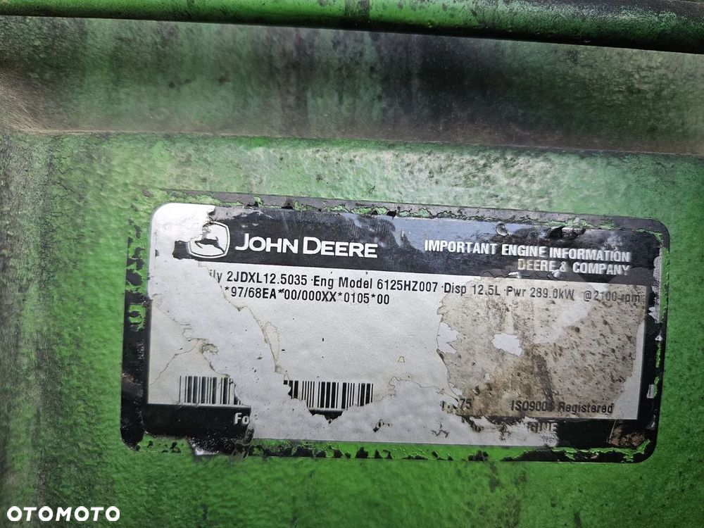 Silnik 6125 JOHN DEERE 7300 - 12
