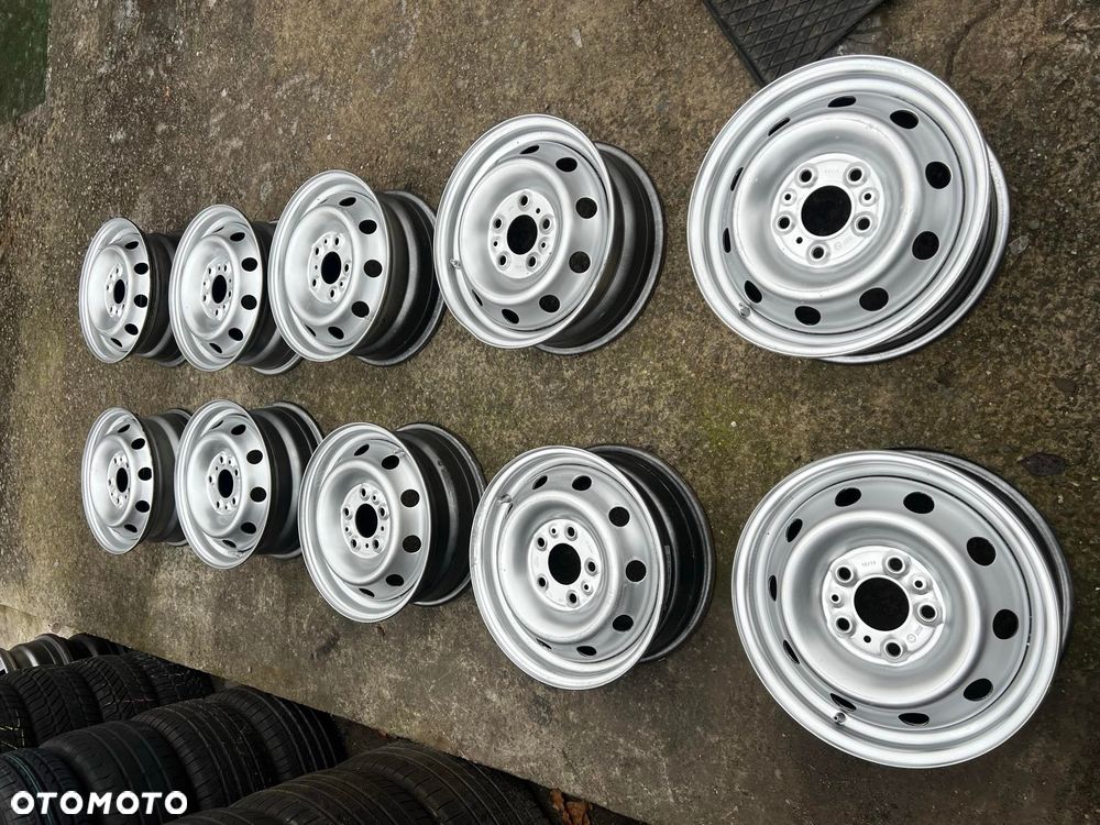 Felgi Stalowe 16 Iveco Daily 6 śrub 6x125 Bliźniak Ducato Boxer Jumper - 8