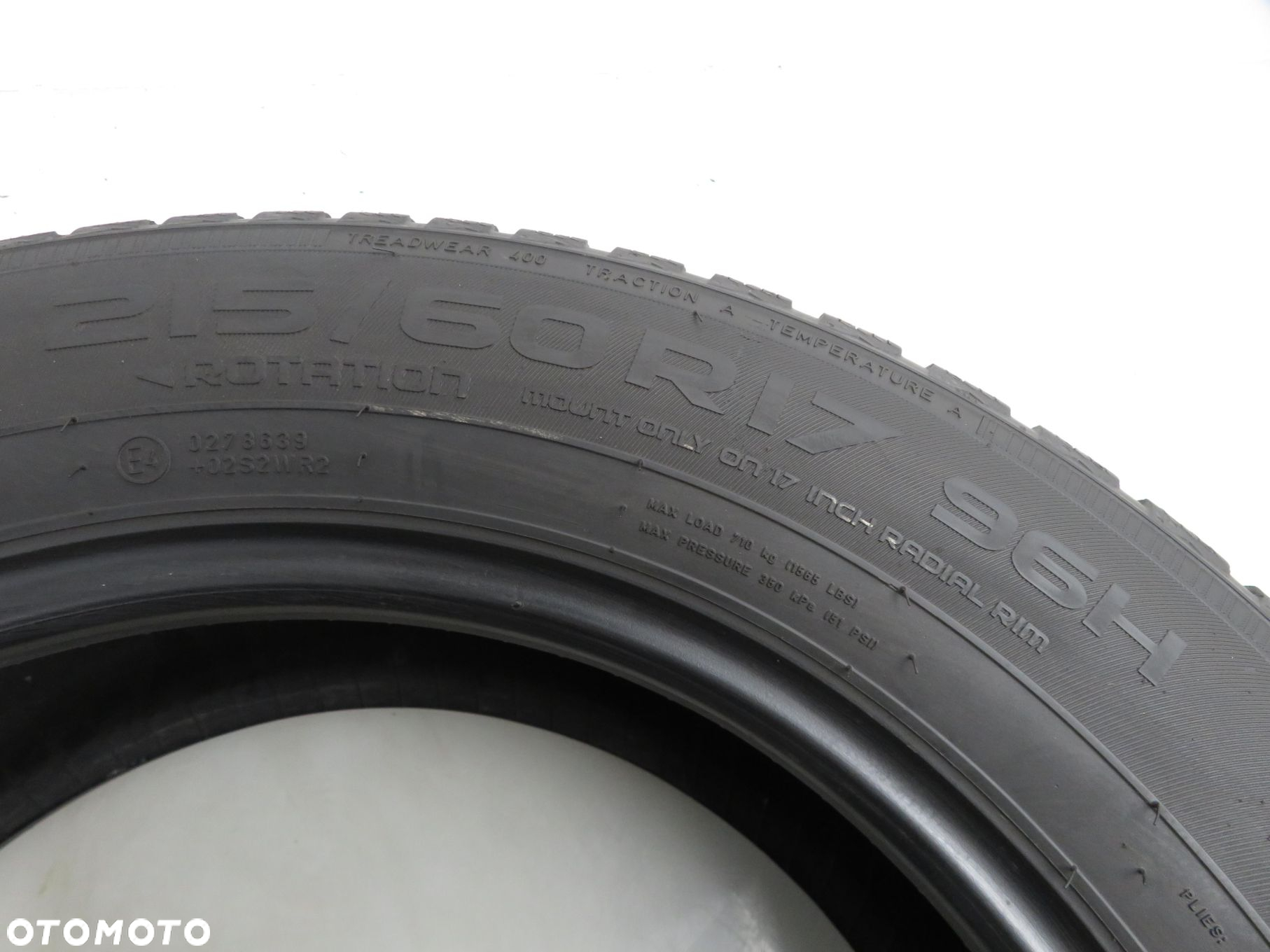 2x 215/60R17 OPONY ZIMOWE Nokian WRD4 96H - 3