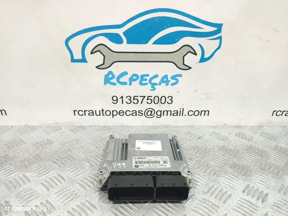 CENTRALINA ECU MOTOR BOSCH BMW 0281017593 13618512588 8512588 SERIE 1 E81 2.0 118D 16V 143CV N47D20A