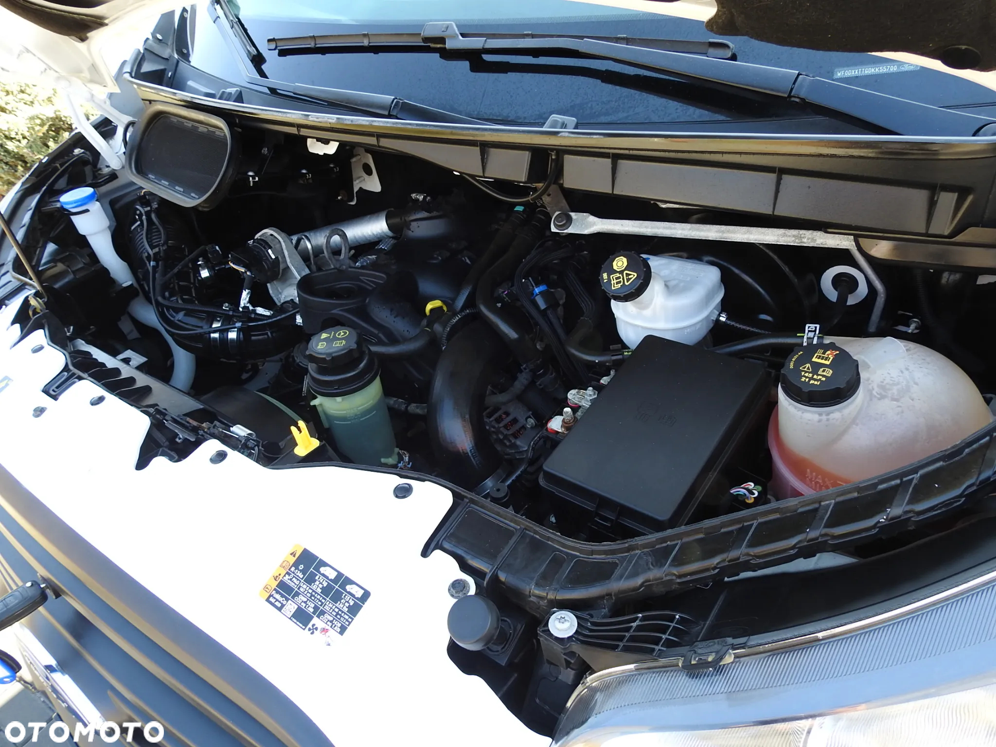 Ford TRANSIT  KONTENER WINDA 8 PALET BLIŹNIACZE KOŁA KLIMATYZACJA 130KM [ K55700 ] - 24