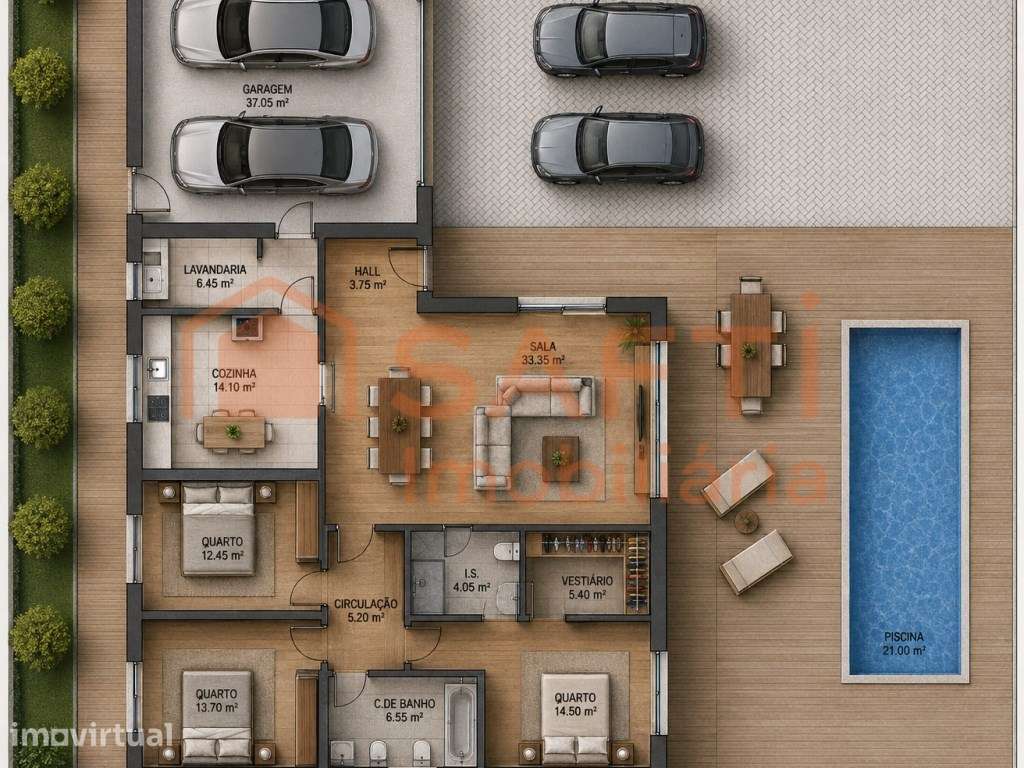 Terreno com loteamento para 6 moradias - Grande imagem: 4/7