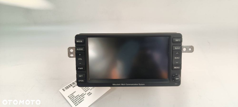 RADIO MITSHUBISHI PAJERO IV 8750A070 - 1