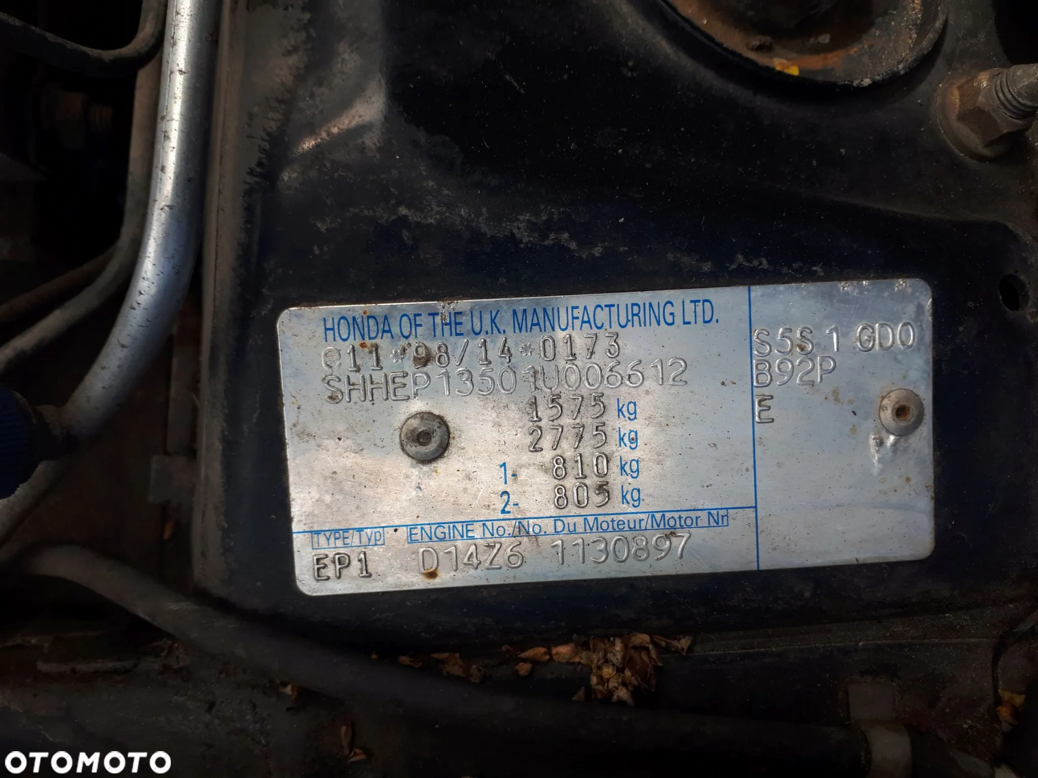 HONDA CIVIC VII 00-04 3D 1.4 16V KIEROWNICA - 21