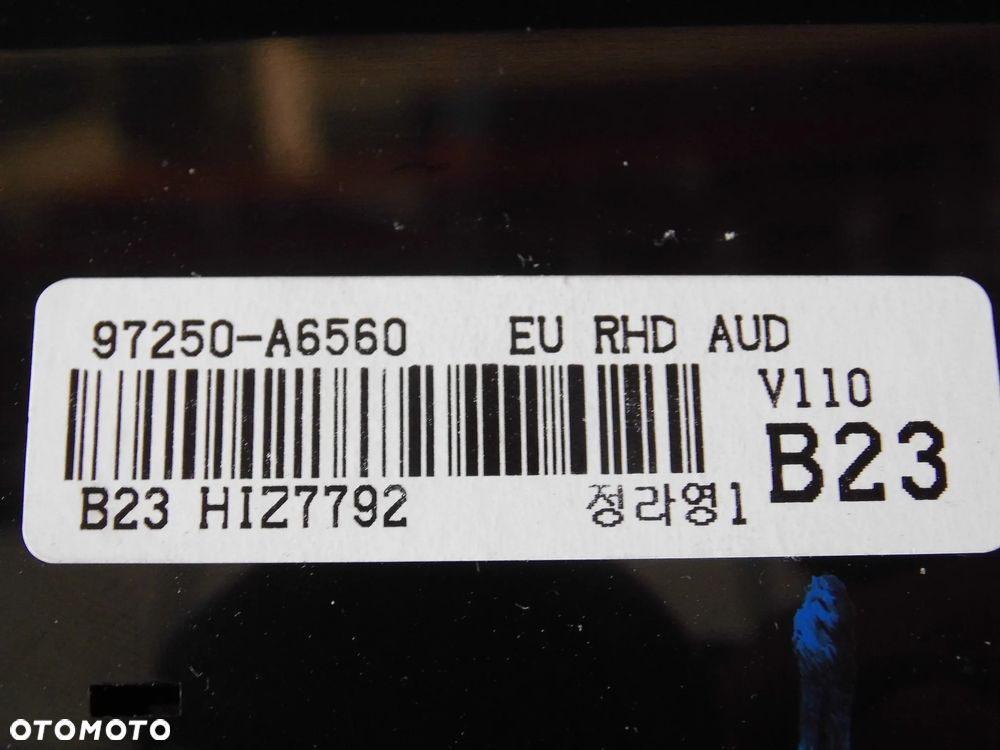 PANEL PRZEŁĄCZNIKÓW KLIMATYZACJI HYUNDAI I30 II 2013r. ORYGINAŁ - 8