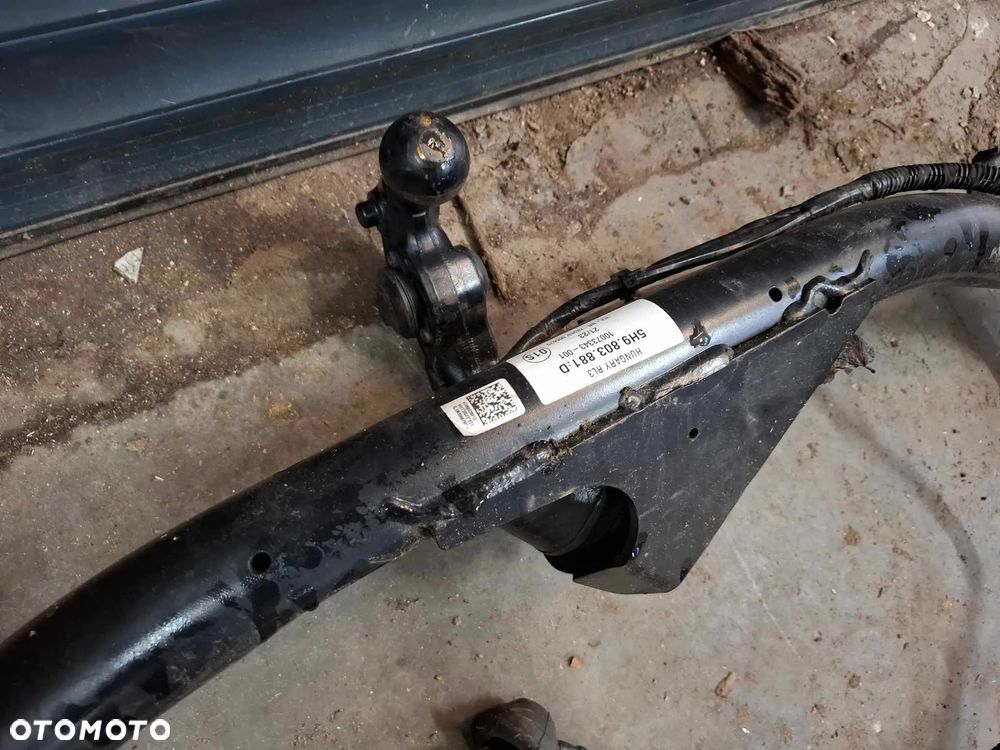 HAK HOLOWNICZY ELEKTRYCZNY VW GOLF VIII KOMBI 5H9 5H9803881D  KOMPLETNY - 4