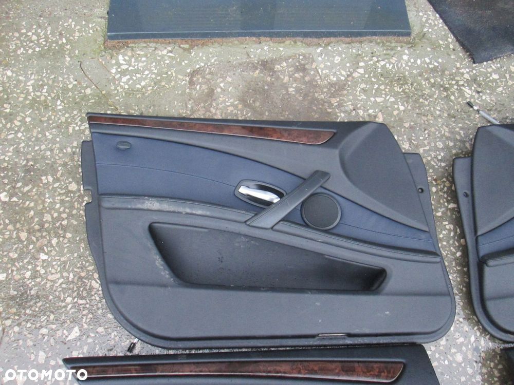 BMW E61 LCI FOTELE SKÓRZANE KANAPA KPL GRZANE ELE - 13