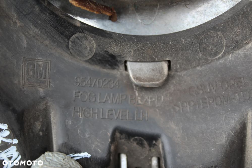 KRATKA RAMKA HALOGENU ZDERZAKA LEWA LEWY PRZÓD CHROM OPEL MOKKA 95470234 - 12