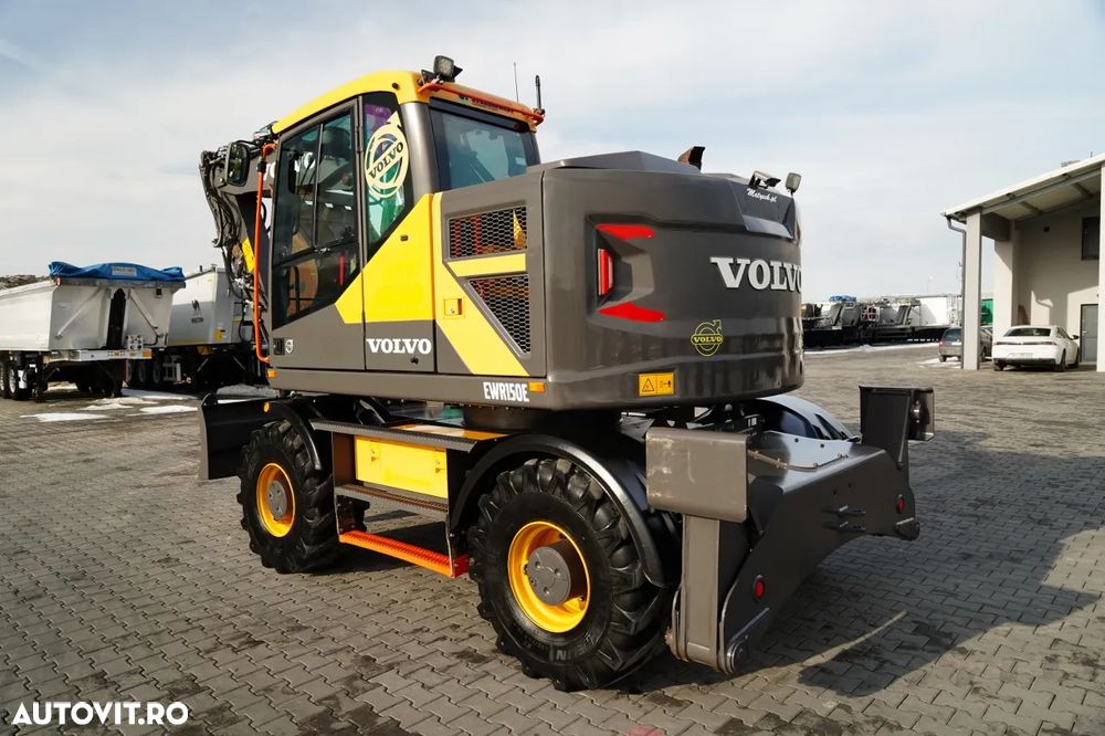 Volvo EWR150E / EXCAVATOR PE ROȚI / ROTOTIL / JOYSTICK / POWERTILT / 2019 / - 10