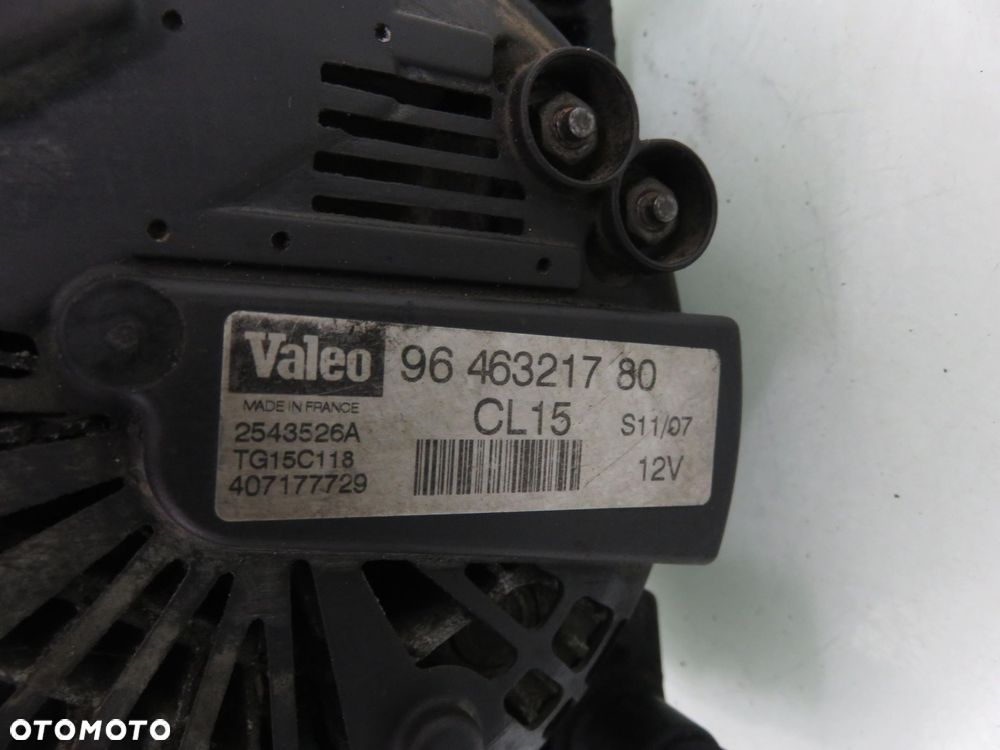 ALTERNATOR CITROEN XSARA PICASSO I 1.6 HDi 9646321780 - 5