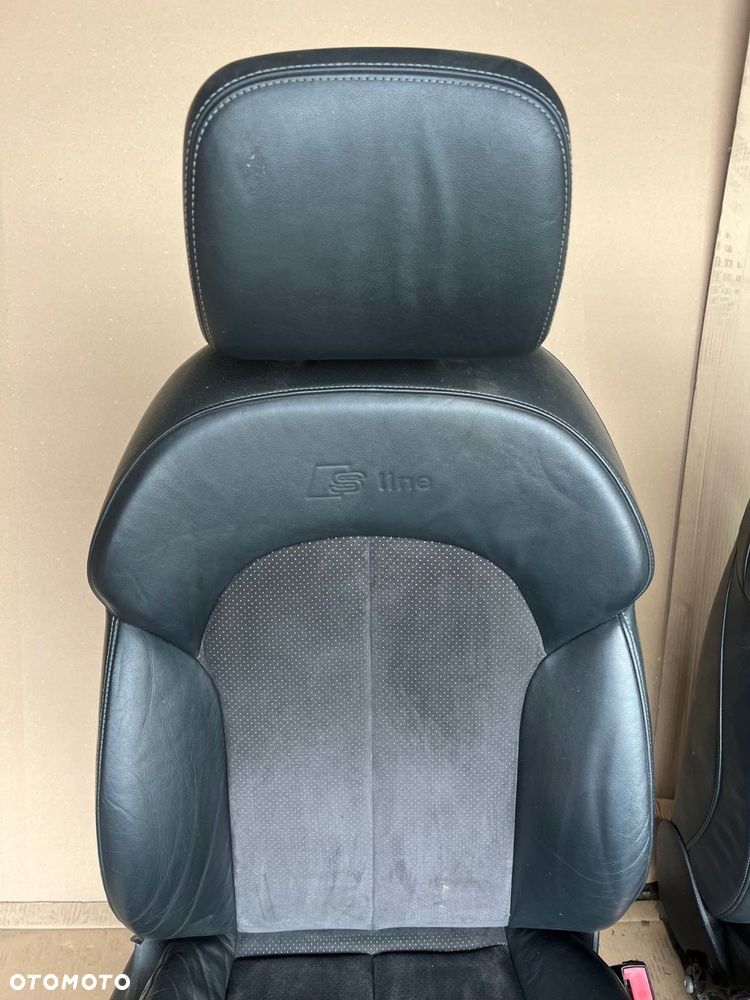 audi a6 c7 fotele kanapa skóra alcantara grzane s-line sline - 11