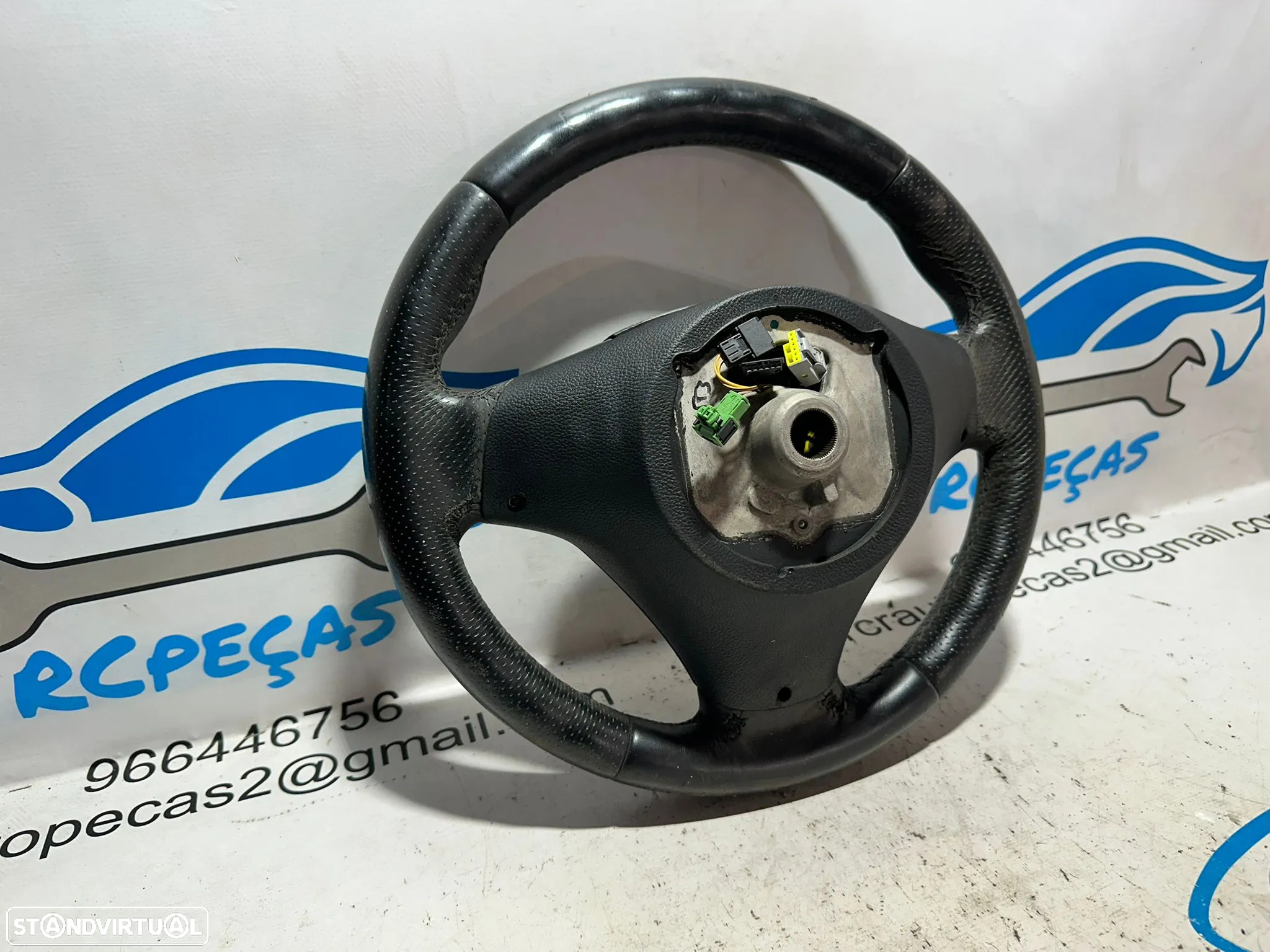 .Volante Multifunções Comandos Original BMW Pack M Serie 1 3 Pele Perfurada 7839075 - 6