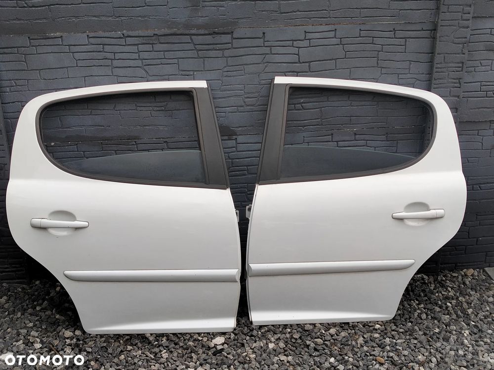 DRZWI TYŁ PEUGEOT 207 EWPB LEWE PRAWE HATCHBACK - 1