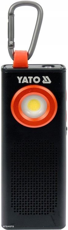 YATO LATARKA ROBOCZA 500LM GŁOŚNIK LI-PO 3,7V 5W - 3