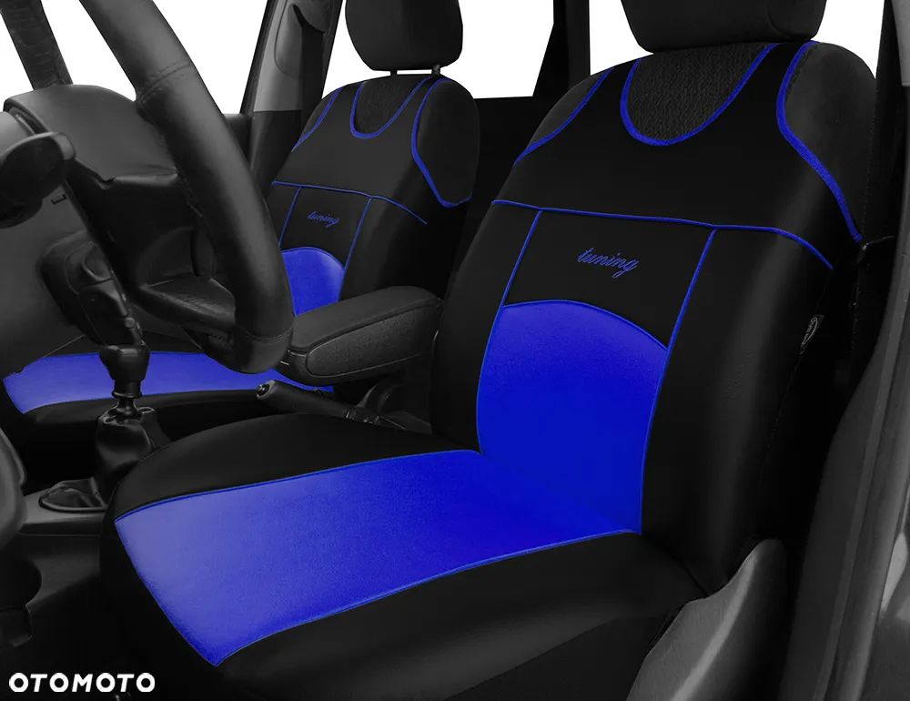 KOSZULKI POKROWCE NA FOTELE SAMOCHODOWE UNIWERSALNE NA PRZÓD SKÓRZANE SKÓRA - 13