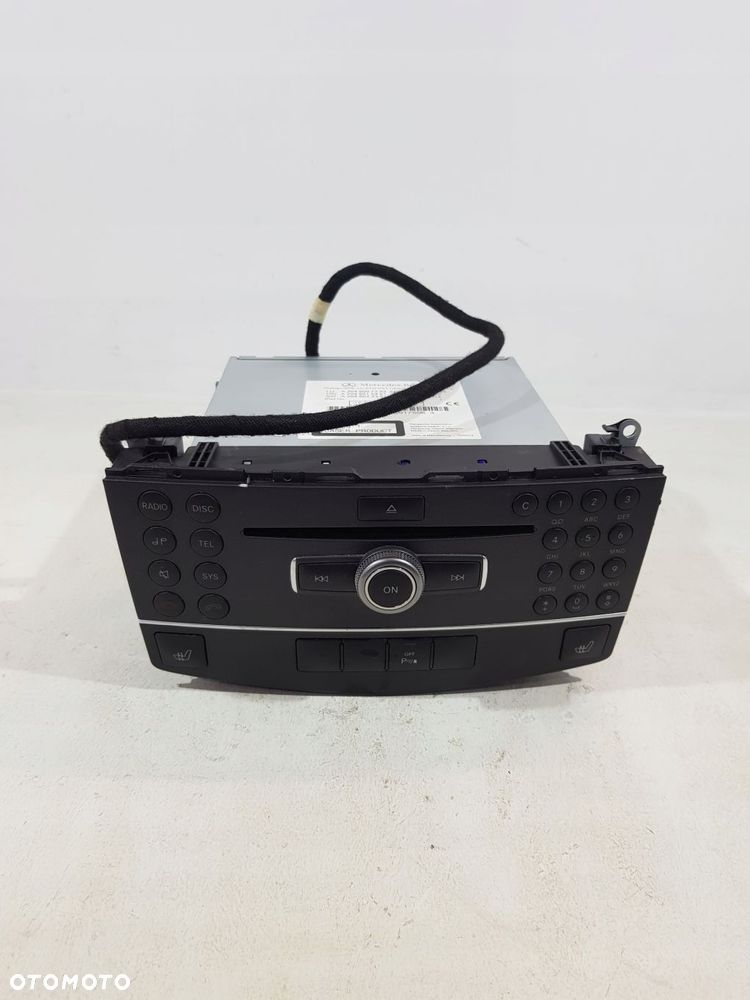 wyświetlacz nawigacja radio a2046801231 mercedes c-klasa w204 1.8 cgi kpl - 4