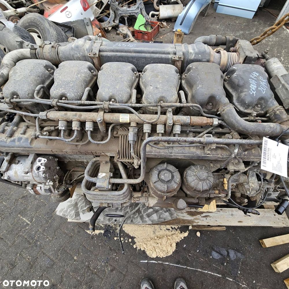 SILNIK KOMPLETNY SCANIA R490 DC13125 E6 EGR FV23 - 5