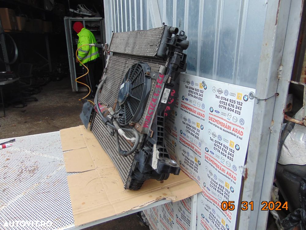 Radiator Renault Master radiatoare apa clima intercooler ventilatoare 2.3 euro 6 opel movano - 3