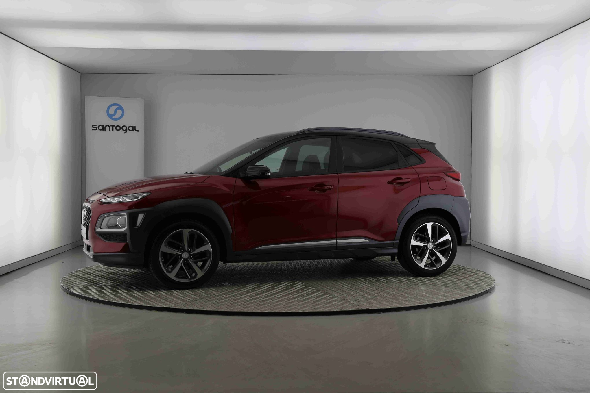 Hyundai Kauai 1.0 T-GDi Pele/Tecido Vermelho - 5