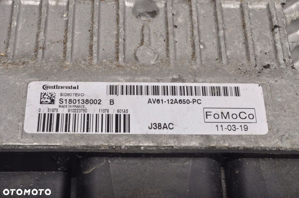 MAZDA 3 II BL KOMPUTER STEROWNIK SILNIKA P1 AV61-12A650-PC - 2