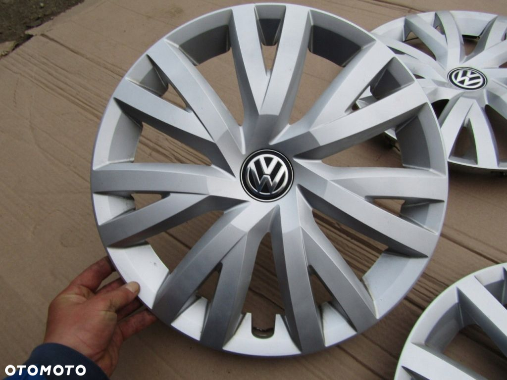 4x Kołpaki 16 VW Golf V VI VII VIII Jetta Caddy Eos Touran Passat B5 B6 B7 - 12