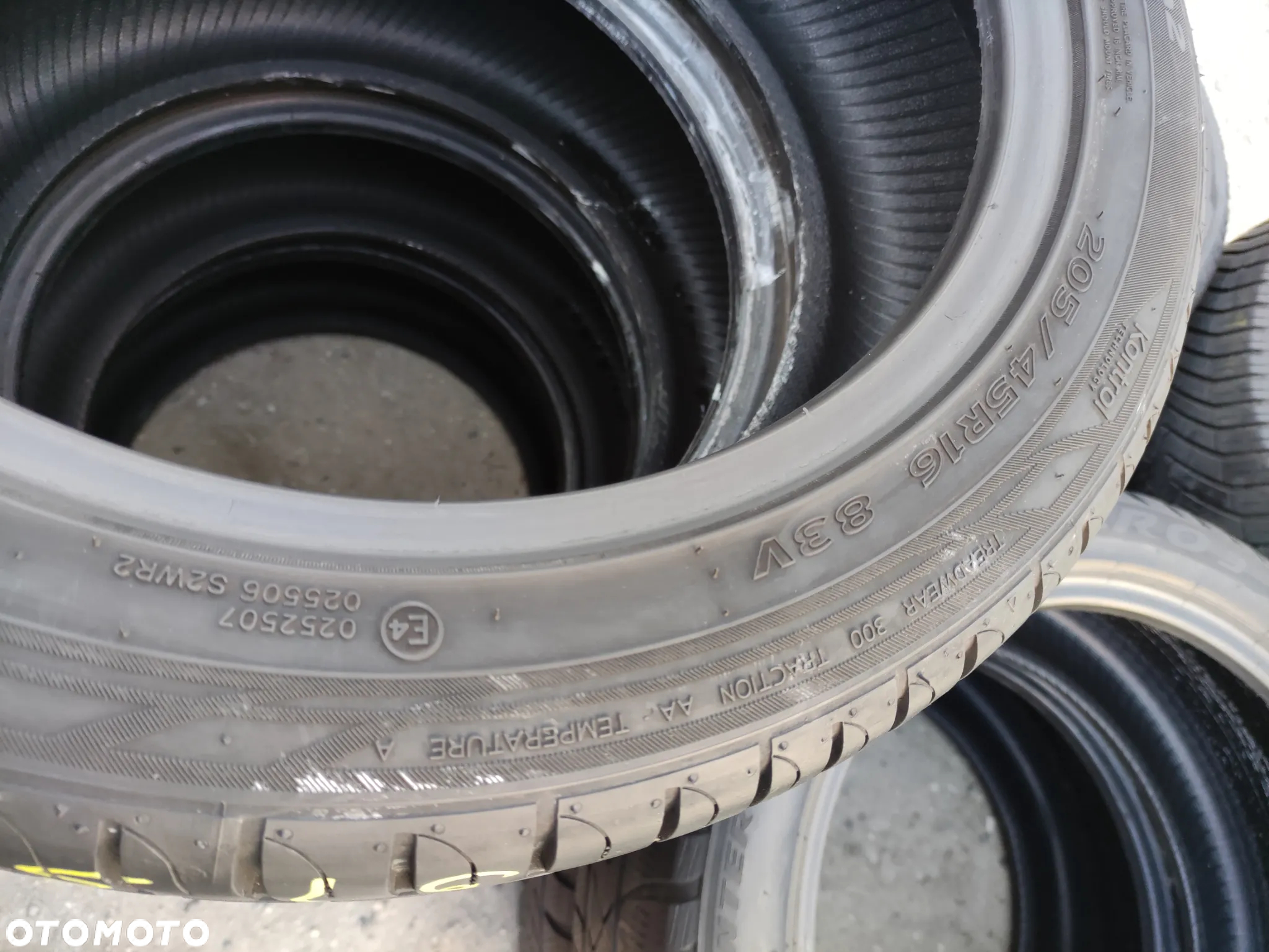 205/45R16 83V Opony Letnie Lato Hankook Ventus Prime 2 6,5mm Legnica ALU-RAD - 7