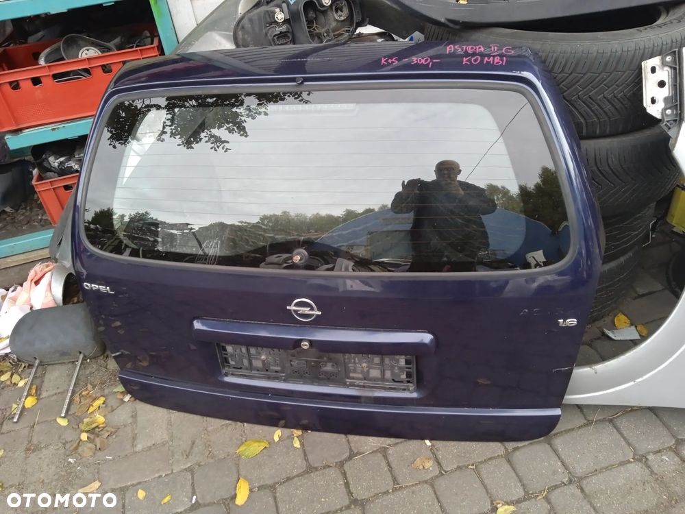 KLAPA TYLNA OPEL ASTRA 2 KOMBI ZAMEK SILNICZEK STOP BLENDA - 3