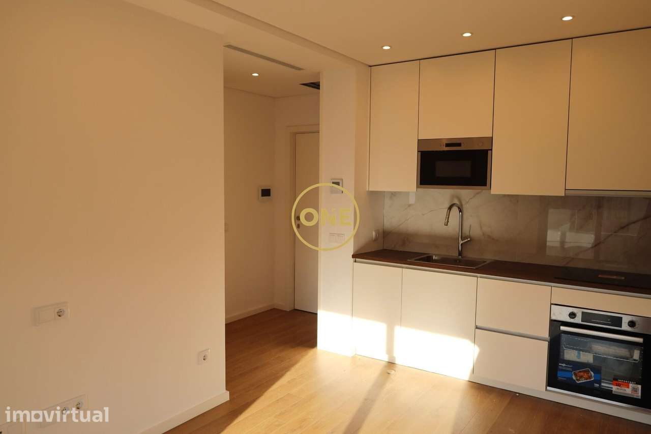 Apartamento T1 no centro de Vila Nova de Famalicão para arrendamento - Grande imagem: 2/11
