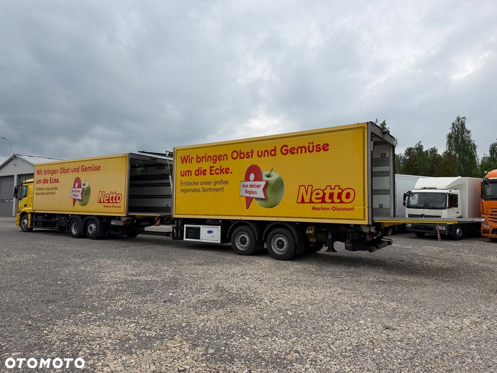 Mercedes-Benz ACTROS 2540 - CHŁODNIA - ZESTAW PRZEJAZDOWY - - 11