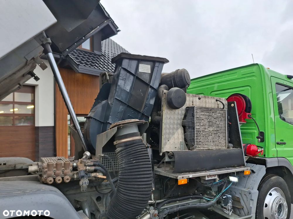 Mercedes-Benz Atego 1524 Zamiatarka BUCHER CityFant 6000 2 Silniki Szczotki L/R Obie Strony Karcher Wysokiego Ciśnienia Sprzątanie Zamiatanie - 20