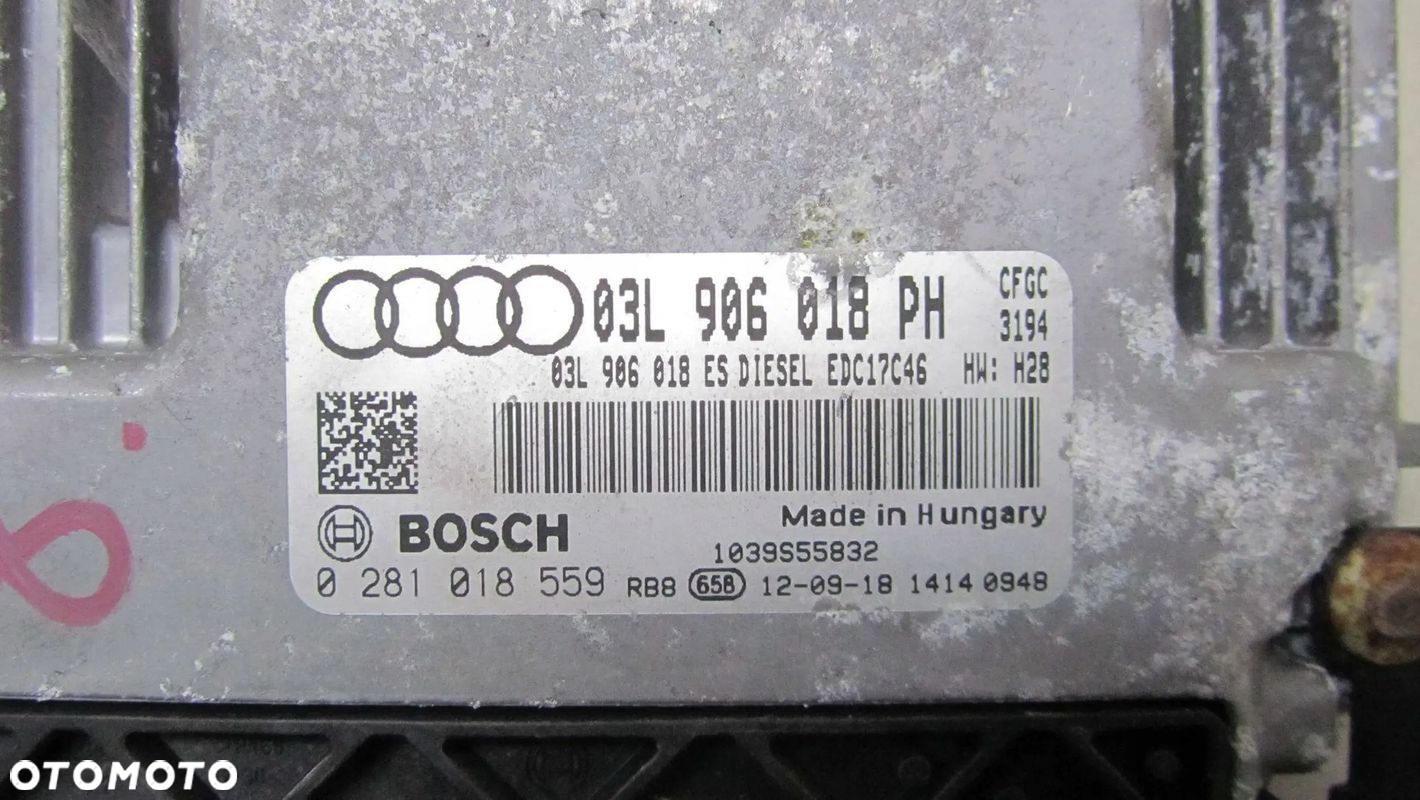 AUDI Q3 8U 2.0 STEROWNIK SILNIKA 0281018559 11- - 3