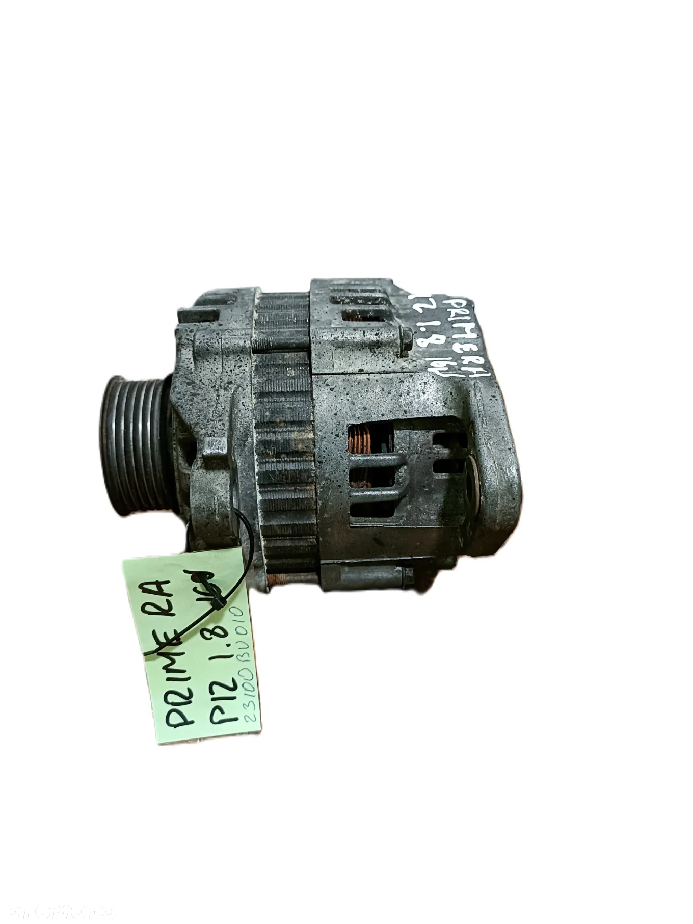 NISSAN PRIMERA P12 01-07 r. 1,8 B V16 ALTERNATOR 23100BU010 + - 3