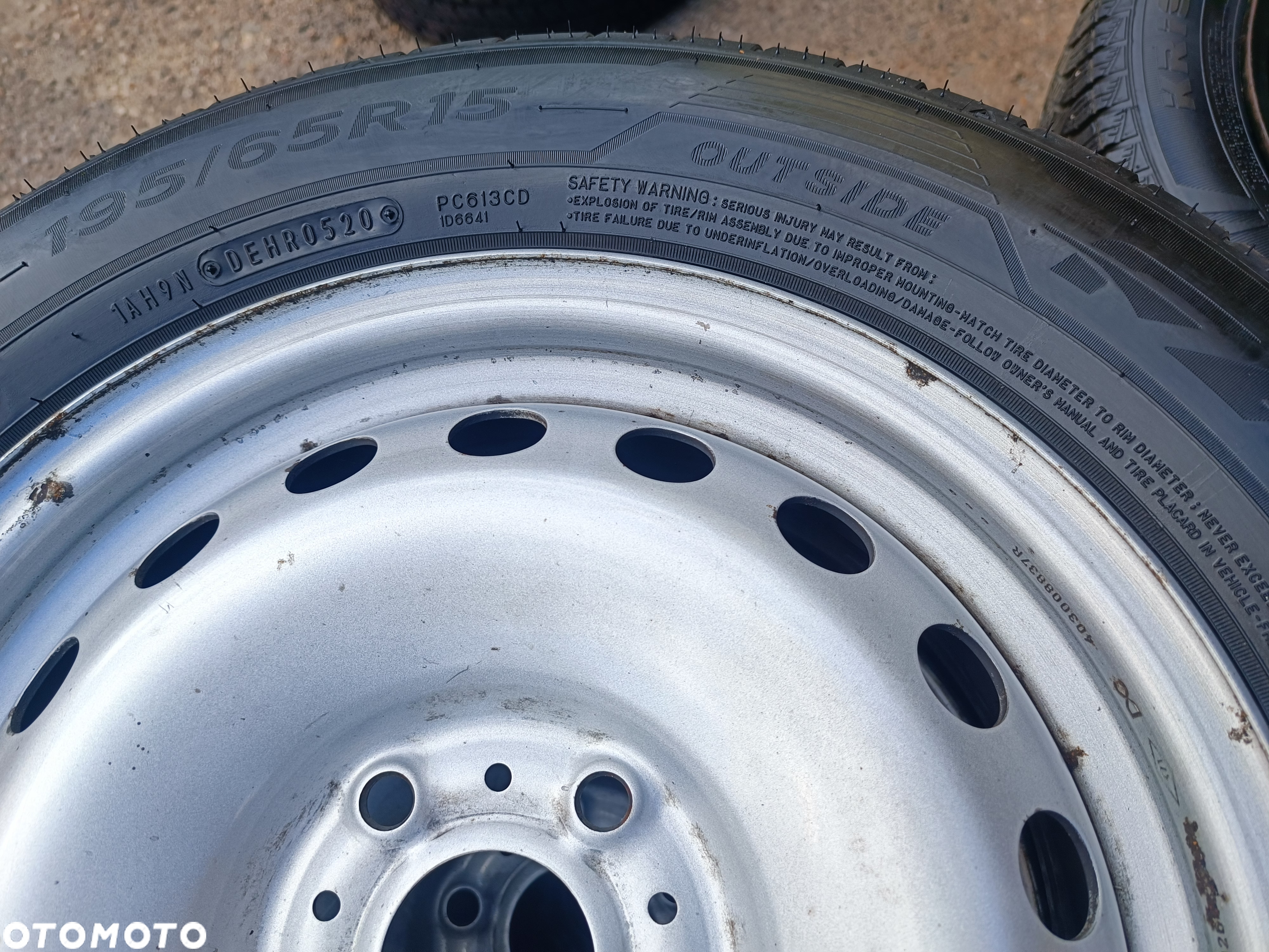 5x108 Felgi Stalowe Stal 15 Koła Letnie Lato RENAULT KANGOO II 2 Mercedes Citan W415 SAFRANE LAGUNA I Legnica ALU-RAD 5-7mm 195/65 - 7