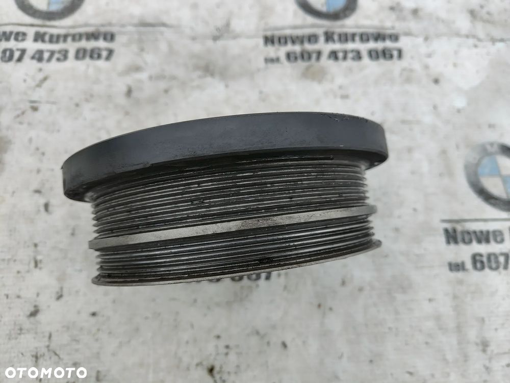 BMW E87 E90 E60 E65 E83 E53 E70 2.0d 3.0d M47 M57 Koło pasowe wału Stan BDB - 4