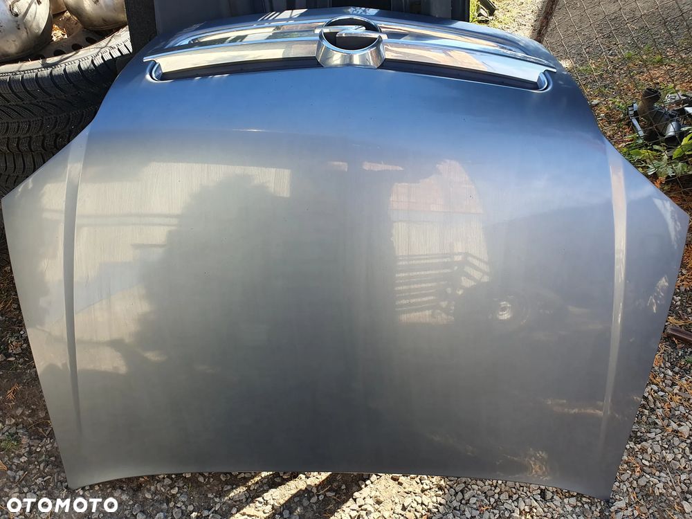 OPEL VECTRA C MASKA POKRYWA SILNIKA GRILL ATRAPA CHROM EMBLEMAT Z155 - 1
