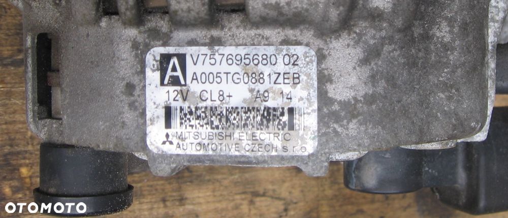 alternator PEUGEOT 207 308 CITROEN C4 1.4 1.6 VTI THP V757695680 - 2