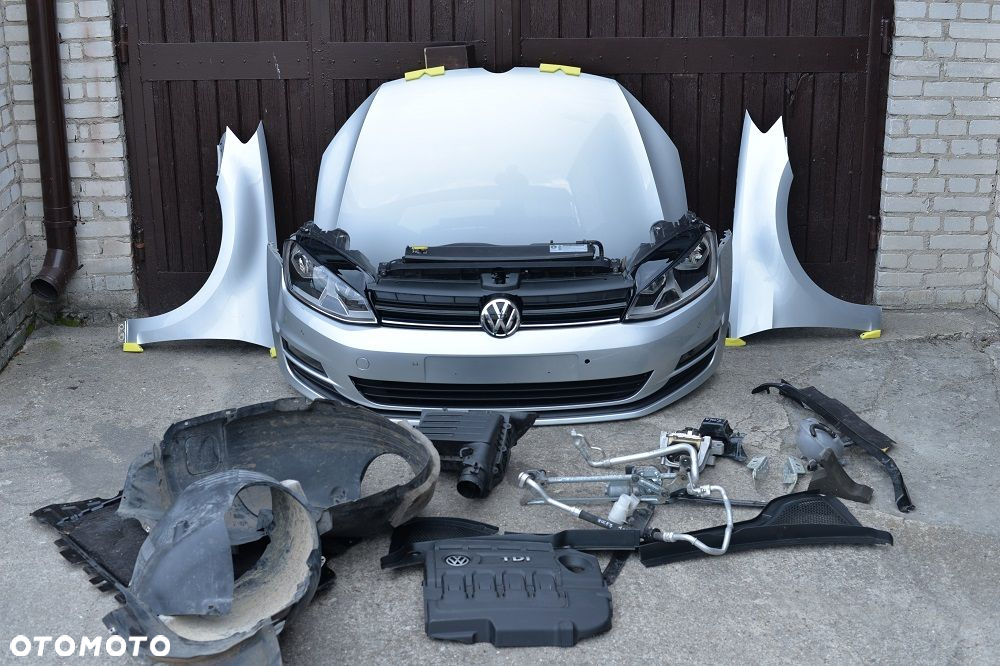 MASKA ZDERZAK BŁOTNIK GRILL LAMPA PAS BELKA XENON VW GOLF 7 VII 12- 5G0 - 9