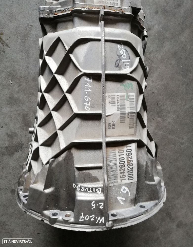 Caixa de velocidades W207 2.5 Biturbo 6v - 2