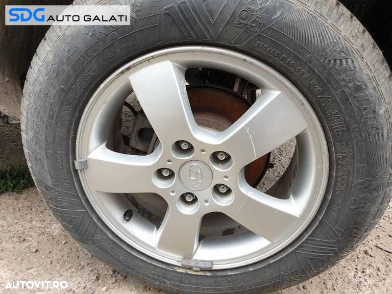 Set 4 Jante Roti Aliaj 215 60 16 R16 in 215 65 16 R16, Anvelope Cauciucuri M S Hyundai Tucson 2004 - 2009 - 2