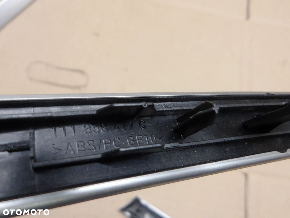 VW TOURAN I LIFT 06-10r. 2.0 TDI LISTWA OZDOBNA KONSOLI 1T1858415C - 8