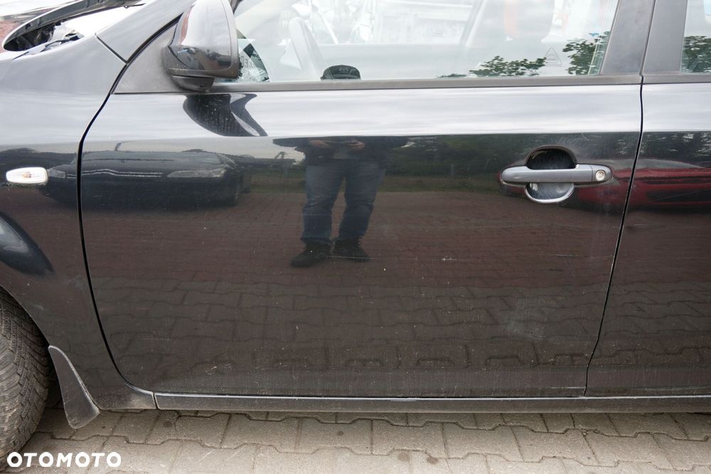 DRZWI PRZEDNIE LEWE CEED I 5D HB 1K  CZARNY KIA 2006-2009 - 3