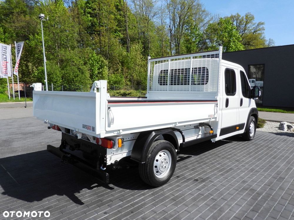 Peugeot BOXER  WYWROTKA PODWÓJNA KABINA DOKA 7 MIEJSC TEMPOMAT KLIMATYZACJA  140KM - 14