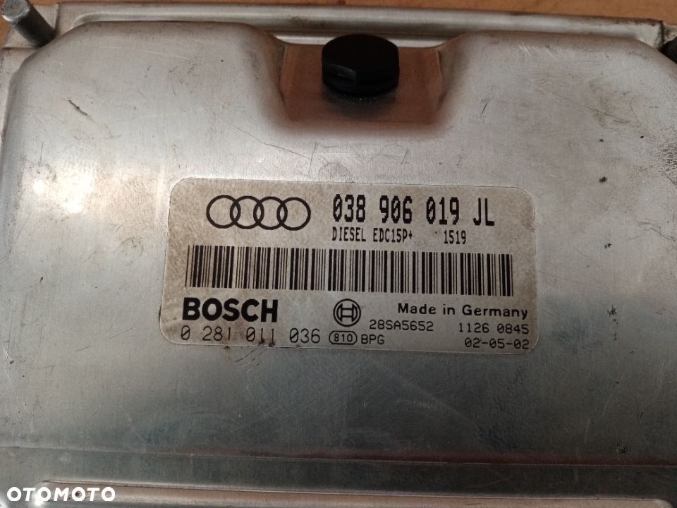 Komputer sterownik silnika Audi A4 B5 1.9 TDI 038906019JL 0281011036 - 5