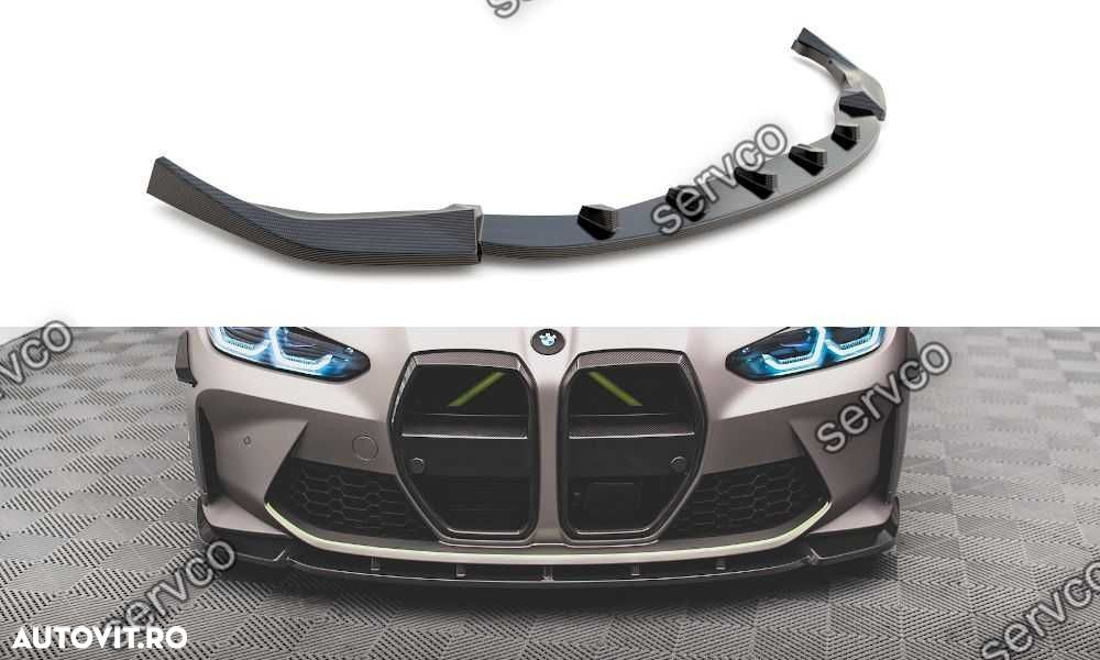 Prelungire bara fata Bmw Seria M4 G82 2021- v5 - Maxton Design Carbon - 1