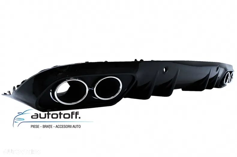 Bara fata si difuzor bara spate Mercedes C205 A205 C-Class (14-18) C63 Design - 7