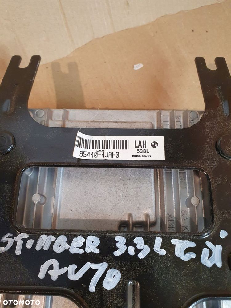 KIA STINGER 3.3 STEROWNIK SILNIKA 95441-JAH0 9002080538 AUTOMAT T-GDI - 4