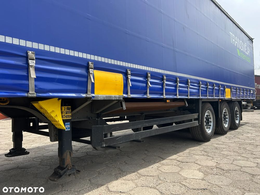 Schmitz Cargobull FIRANKA / PLANDEKI JAK NOWE / 657 841 KM PRZEBIEGU / ŁADNE OPONY / Z PEŁNYM WYPOSAŻENIEM DO ZAŁADUNKU / UCHWYTY PROMOWE / DOSTĘPNE 10 SZTUK KOLORY SREBRNY - NIEBIESKI - CZERWONY !! - 9