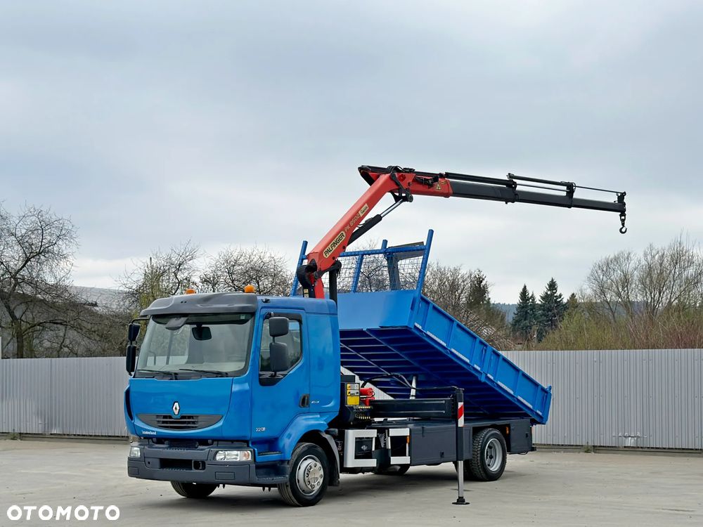 Renault MIDLUM 220 * PALFINGER PK 8502 B * STAN BDB - 2